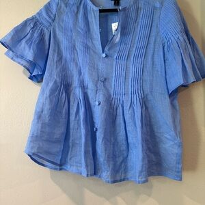 Banana Republic Blue Blouse